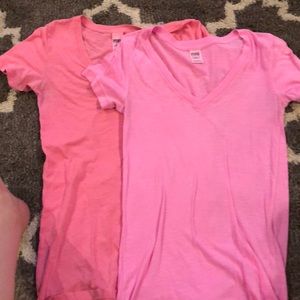 VS Pink t-shirts